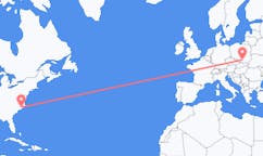 Flyrejser fra Jacksonville, USA til Krakow, Polen