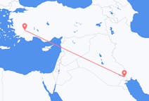 Flyreiser fra Basra, Irak til Denizli, Tyrkia