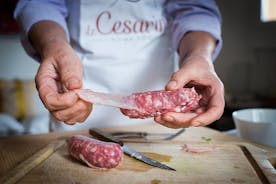 Lokalt marknadsbesök och privat matlagningskurs i en Cesarinas hem i Lecce