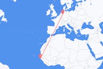 Flyreiser fra Cap Skiring, Senegal til Münster, Tyskland
