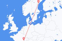 Flyreiser fra Sollefteå, Sverige til Genève, Sveits