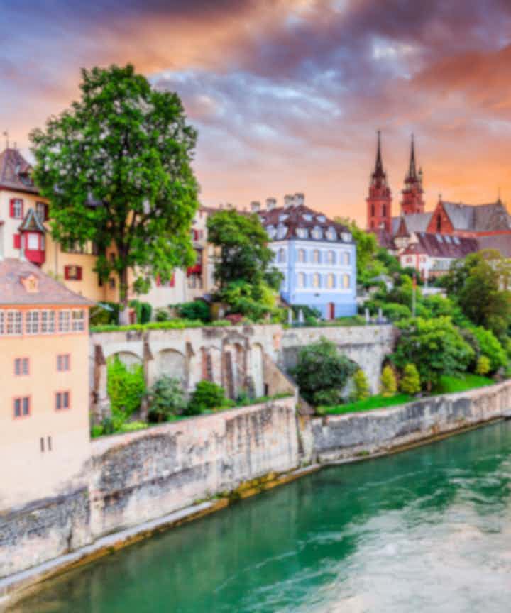 Flights from Nice in France to Basel in Switzerland