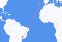 Flights from São Paulo, Brazil to Vila Baleira, Portugal