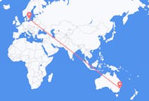 Vols de Sidney, Australie à Ronneby, Suède
