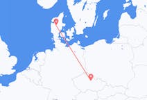 Flights from Karup, Denmark to Pardubice, Czechia