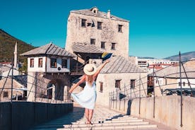 Traslado privado de Split a Dubrovnik con Mostar Town