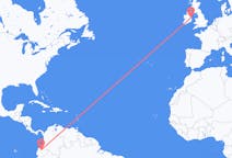 Vluchten van Quito, Ecuador naar Dublin, Ierland