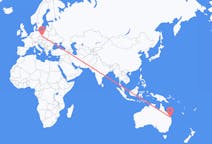 Flights from Bundaberg Region, Australia to Wrocław, Poland