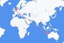 Flyrejser fra Exmouth, Australien til Bruxelles, Australien