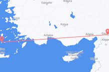 Flyreiser fra Gaziantep, til Santorini