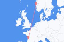 Flyrejser fra Bordeaux til Bergen