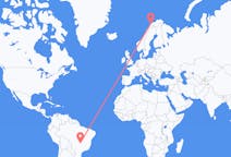 Flights from Goiânia, Brazil to Tromsø, Norway