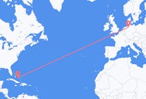 Flyrejser fra George Town, Bahamas til Bremen, Tyskland
