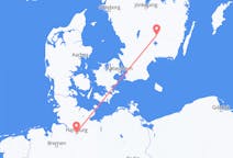 Flug frá Växjö, Svíþjóð til Hamborgar, Þýskalandi