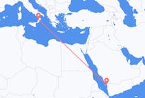 Flights from Jizan, Saudi Arabia to Lamezia Terme, Italy