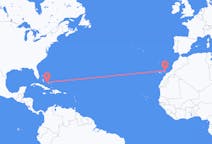 Flyrejser fra George Town til Lanzarote