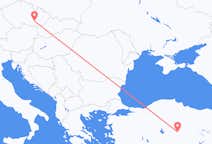 Flyreiser fra Kayseri, til Brno