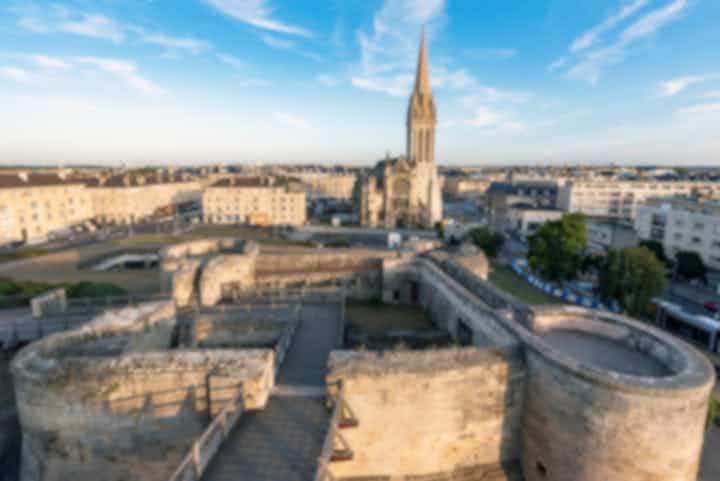 Round-trip airport & hotel transfers in Caen, France
