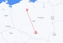 Flyreiser fra Bydgoszcz, til Krakow
