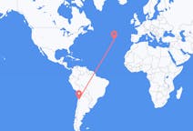 Flyrejser fra El Salvador, Chile til Horta, Azorerne, Portugal