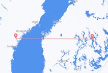 Flüge von der Stadt Kuopio in die Stadt Municipio Kramfors