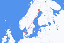 Flyg från Århus till Luleå