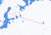 Flyg från Jekaterinburg, Ryssland till Vasa, Finland