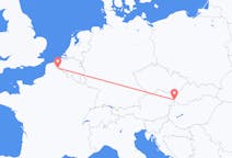 Flyg från Bratislava, Slovakien till Lille, Frankrike