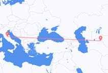 Flyg från Urgentj, Uzbekistan till Perugia, Italien