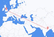 Flyreiser fra Jhārsuguda, India til Birmingham, England