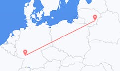 Flyg från Mannheim, Tyskland till Vilnius, Litauen