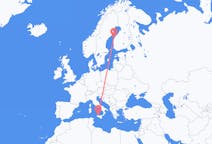Flyrejser fra Palermo, Italien til Vasa, Finland