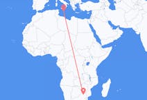 Vluchten van Polokwane, Limpopo, Zuid-Afrika naar Malta, Malta