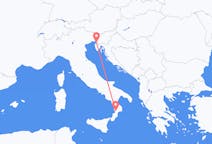 Flug frá Trieste til Lamezia Terme