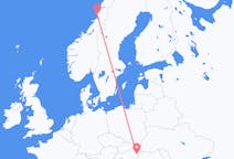 Fly fra Debrecen til Brønnøysund