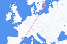 Flyrejser fra Visby til Barcelona