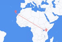 Fly fra Mount Kilimanjaro til Santa Cruz de La Palma