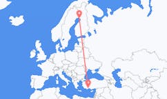Flights from from Kemi to Antalya