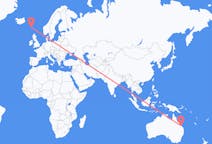 Flyreiser fra Rockhampton, Australia til Sørvágur, Færøyene