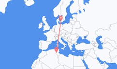 Flights from Tozeur to Copenhagen