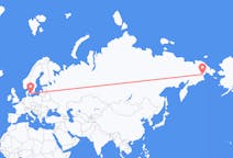 Flights from Copenhagen, Denmark to Anadyr, Russia