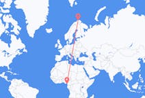 Flyrejser fra Malabo, Ækvatorialguinea til Honningsvåg, Norge