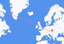Flights from Nuuk to Budapest