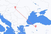 Vols de Debrecen, Hongrie pour Ankara, Turquie