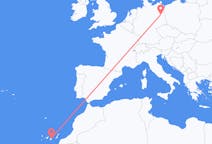 Flights from Las Palmas in Spain to Berlin in Germany