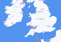 Flyreiser fra Guernsey, til Belfast
