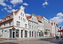 Cottages in Wismar, Germany