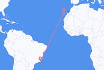 Flyreiser fra Macaé, Brasil til Santa Cruz de Tenerife, Spania