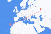 Flyg från Samara, Ryssland till Teneriffa, Spanien