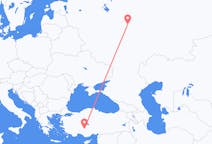 Flights from Nizhny Novgorod, Russia to Konya, Turkey